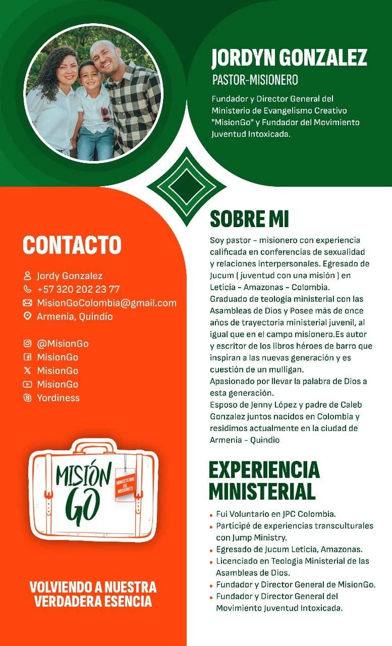 Incontro speciale · Pastore Jordyn Gonzalez