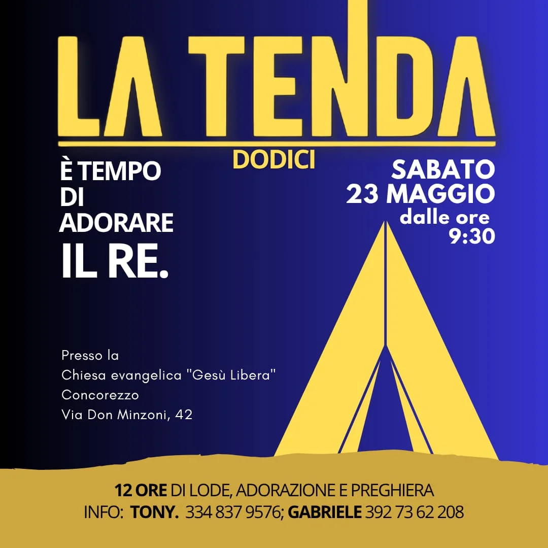 La Tenda Dodici · Es tiempo de adorar al Rey